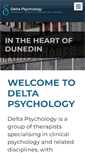 Mobile Screenshot of deltapsych.co.nz